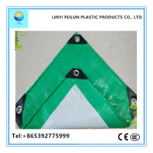 Dark Green&Gray PE Tarpaulin for Fireproof Plastic Roofing Cover Main for East Asia Market